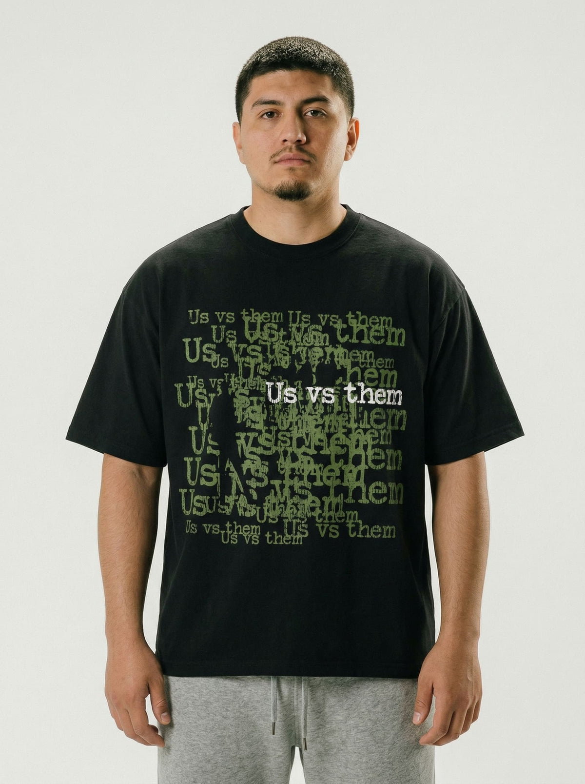 Black Core Tee front view