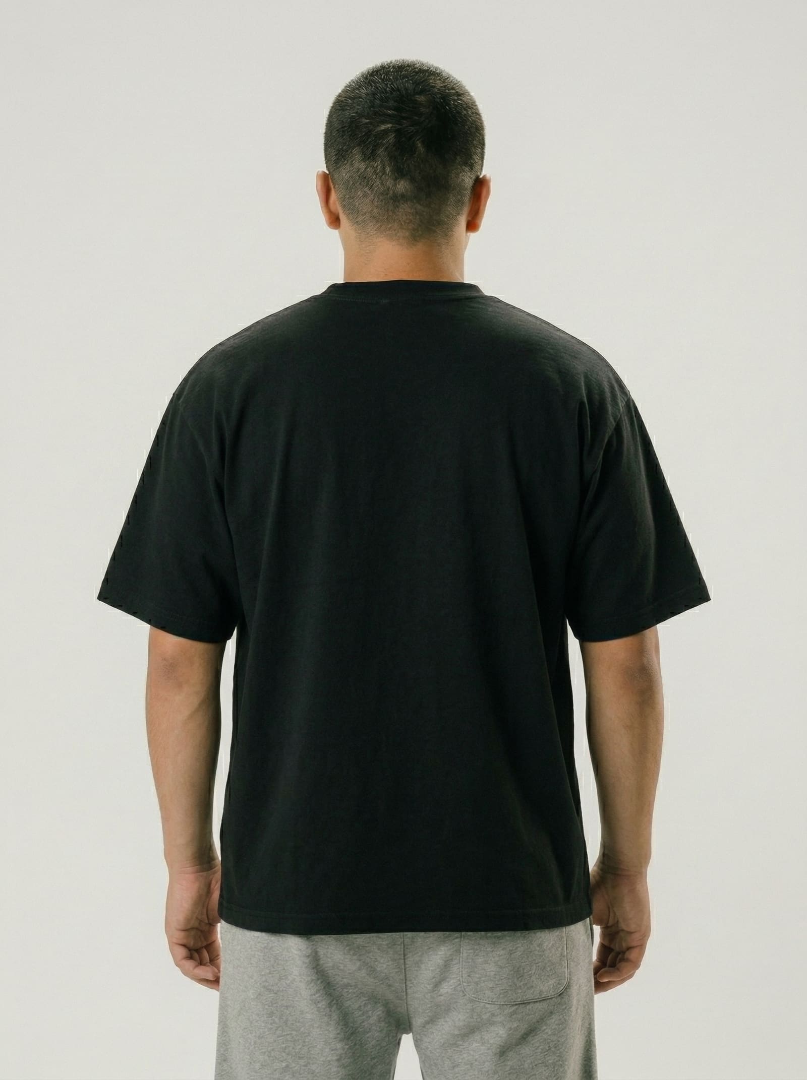 Black Core Tee back view